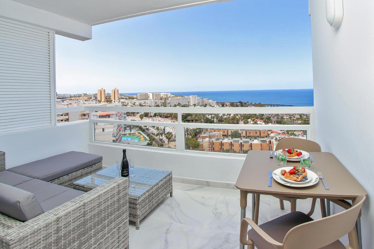 Stylish Modern Studio With Ocean View And Pools, 1001, Ponderosa Playa de las Américas Kültér fotó